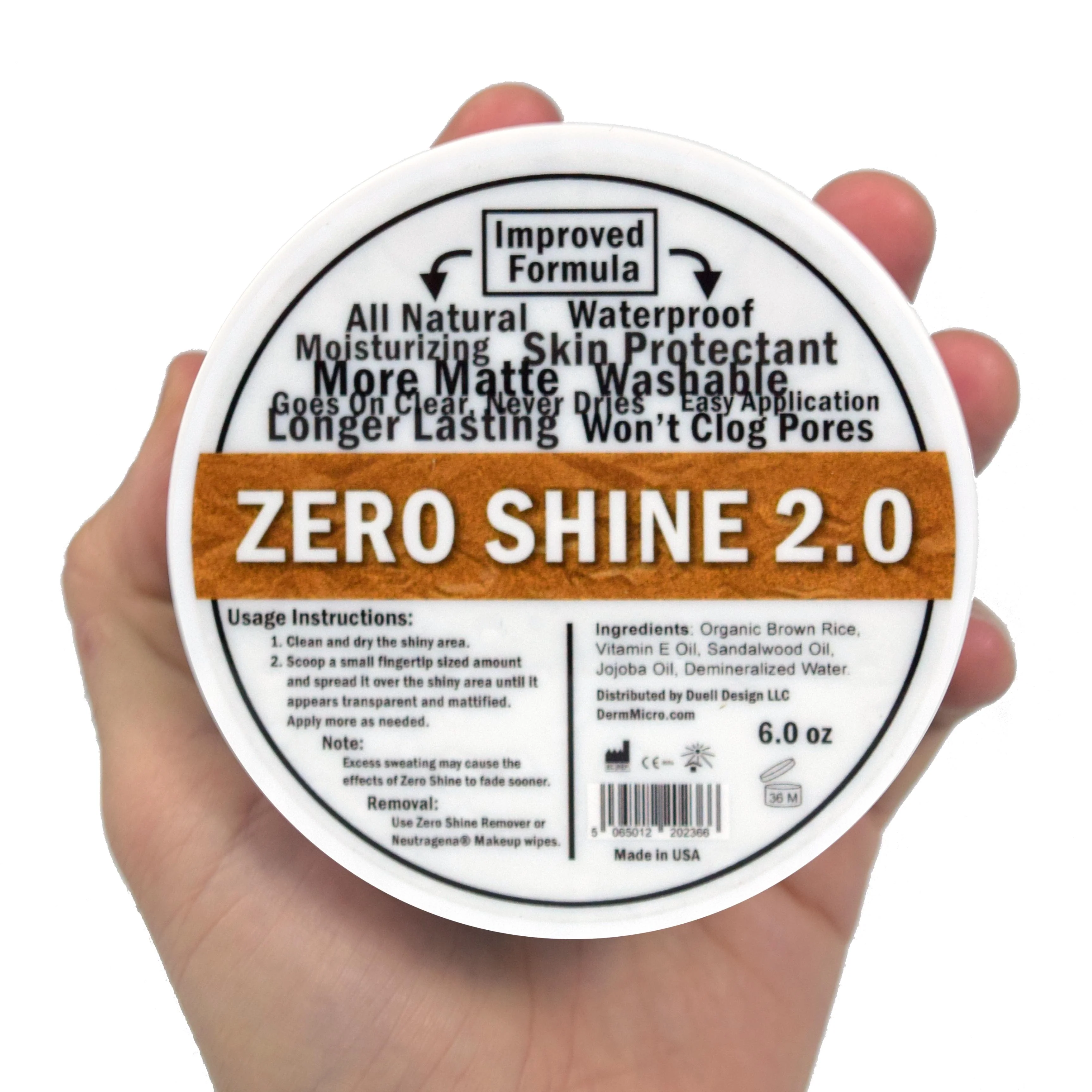 Zero Shine 2.0 by DermMicro for matte or mattifying effect on scalp after SMP Scalp Micropigmentation